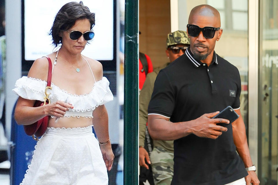 KATIE HOLMES & JAMIE FOXX