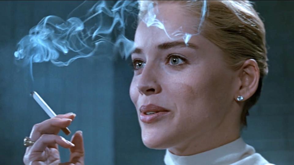 sharon stone in basic instinct