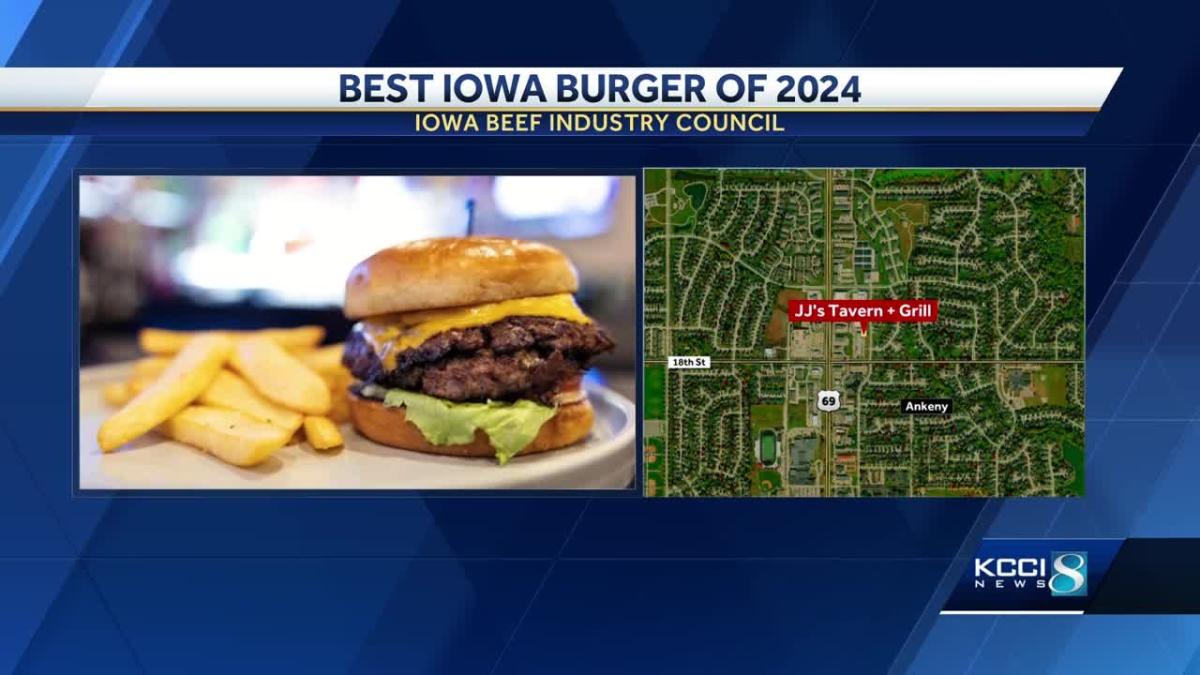 Ankeny restaurant wins 2024 Iowa's best burger contest