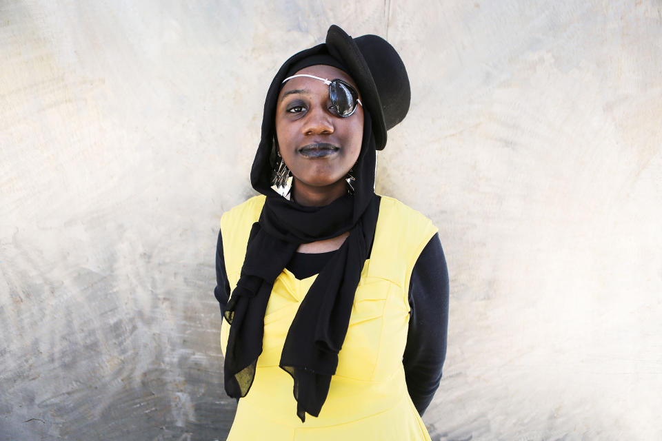 <p>Cosplayer dressed as Bill Cipher of <em>Gravity Falls </em>at Comic-Con International on July 20 in San Diego. (Photo: Mario Tama/Getty Images) </p>