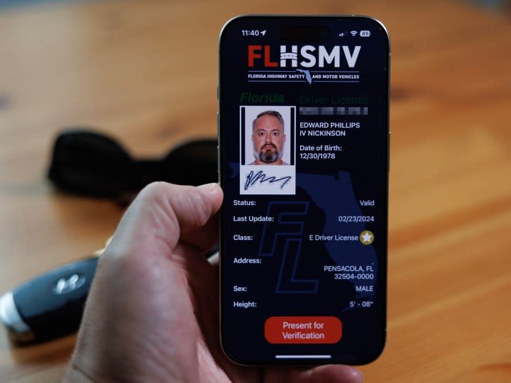 The defunct Florida Smart ID app from Thales.
