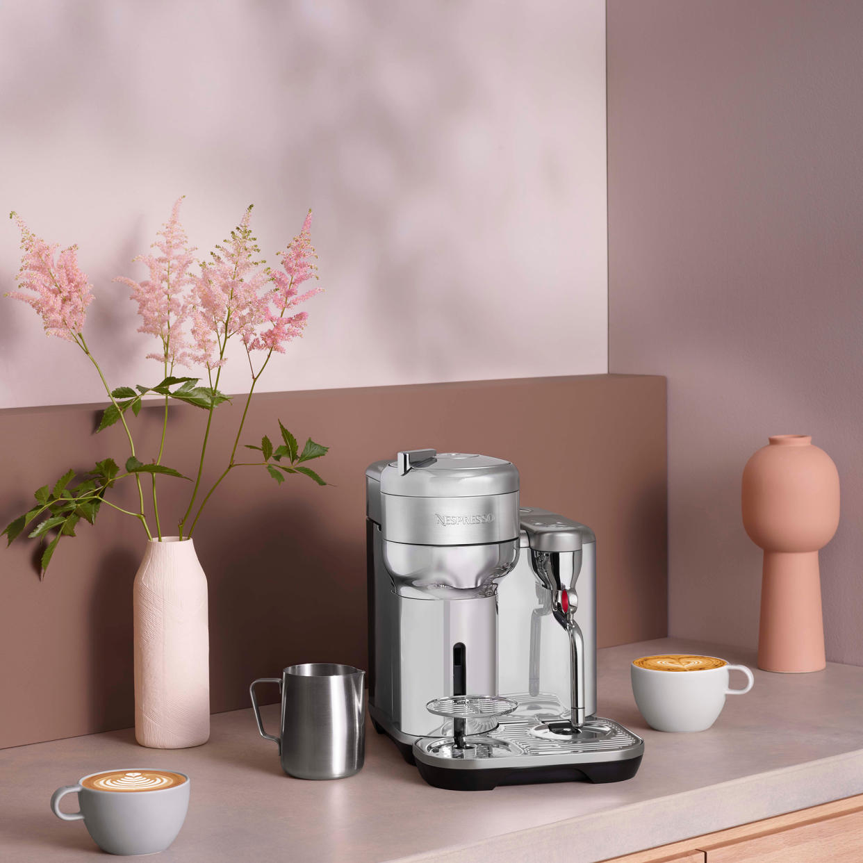  Nespresso Creatista Coffee Machine in promotional images 