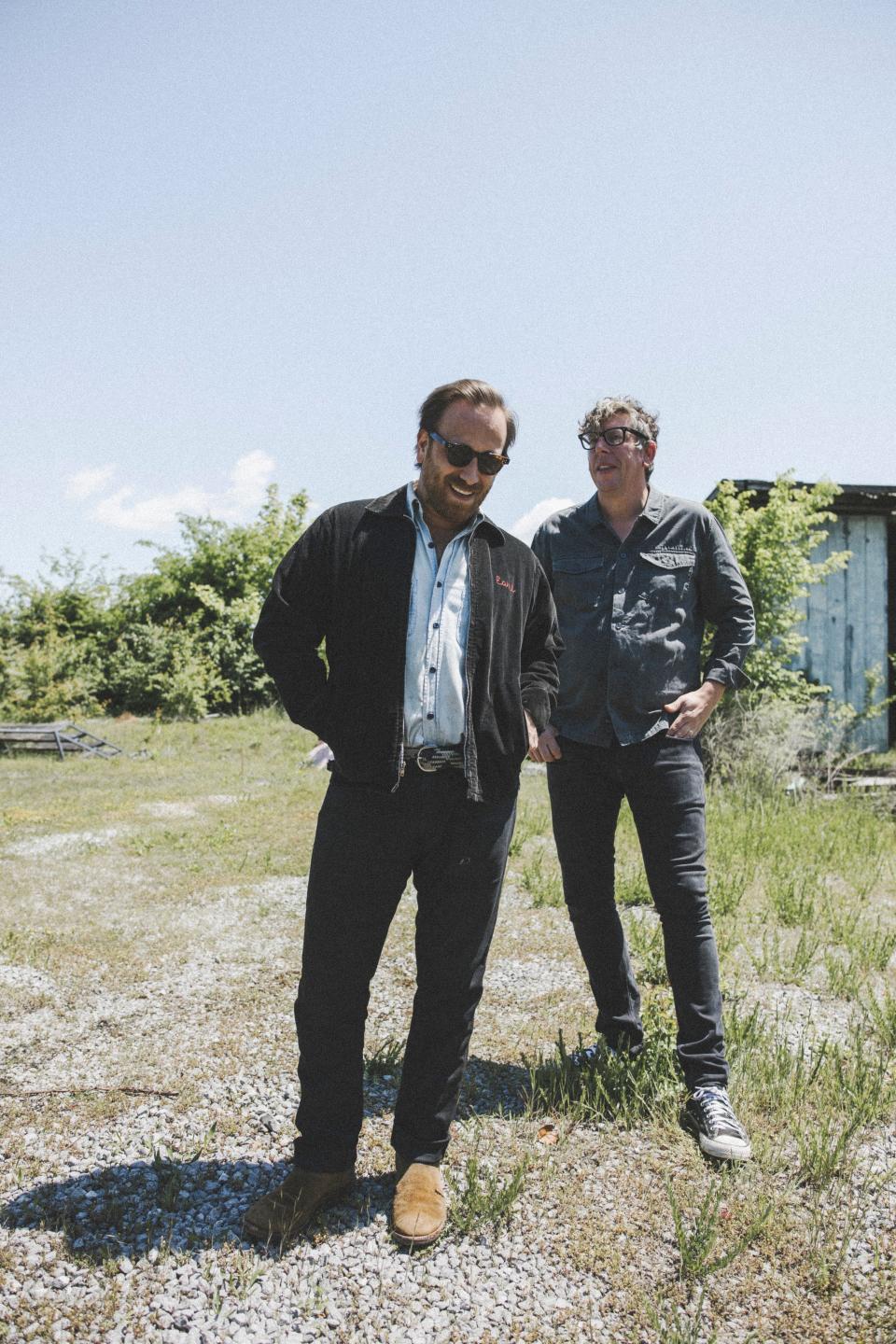 Dan Auerbach (left) and Patrick Carney (right) of the Black Keys