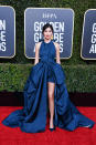 <p>Gemma Chan makes the best dressed list courtesy of her incredible Valentino dress (with shorts beneath). <em>[Photo: Getty]</em> </p>