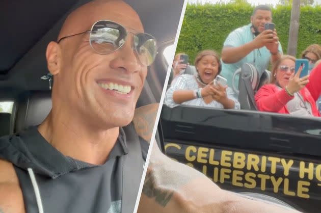 The Rock had a surprise in store for fans this weekend (Photo: Instagram/Dwayne Johnson)