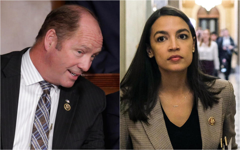 Alexandria Ocasio-Cortez tweeted about an indicent on the Capitol steps, which was overheard by a reporter. GOP Rep. Ted Yoho reportedly called Ocasio-Cortez a 