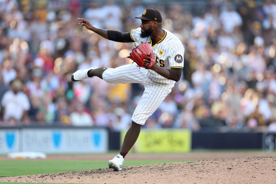 Enyel De Los Santos。（MLB Photo by Sean M. Haffey/Getty Images）