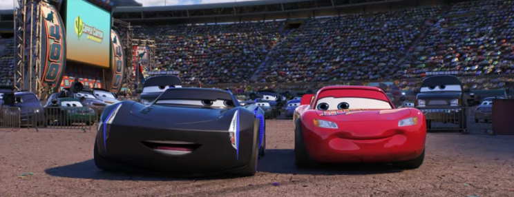 Cars 3' Poster: Lightning McQueen Enters the Upside Down (Exclusive)