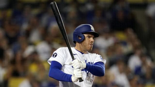 Dodgers' Freddie Freeman homers in first at-bat vs. Braves