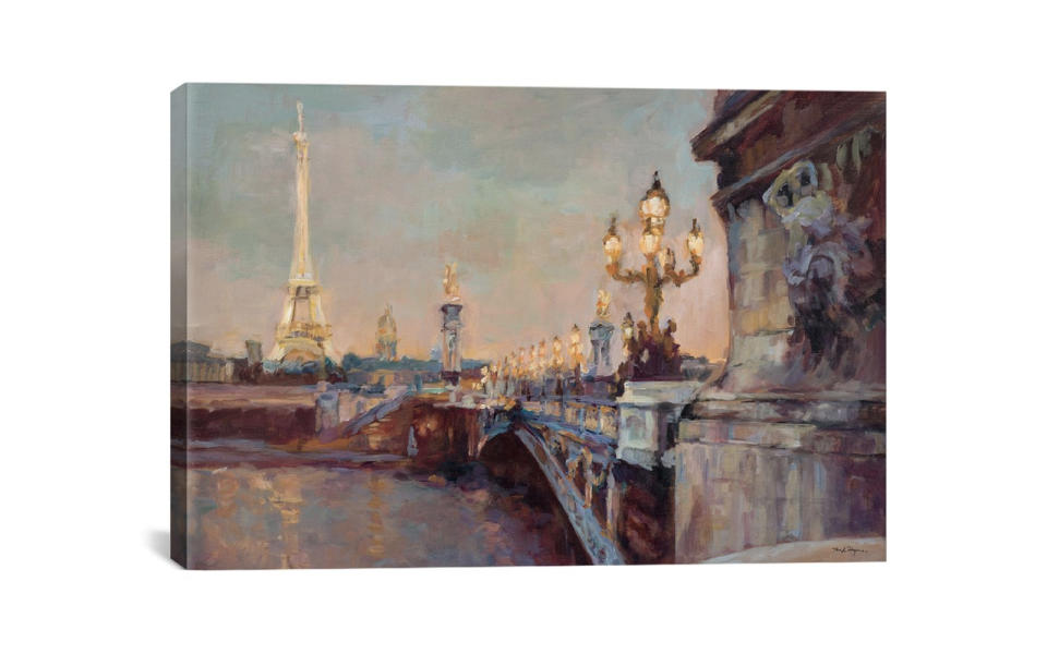 iCanvas 'Parisian Evening' Giclée Print Canvas Art