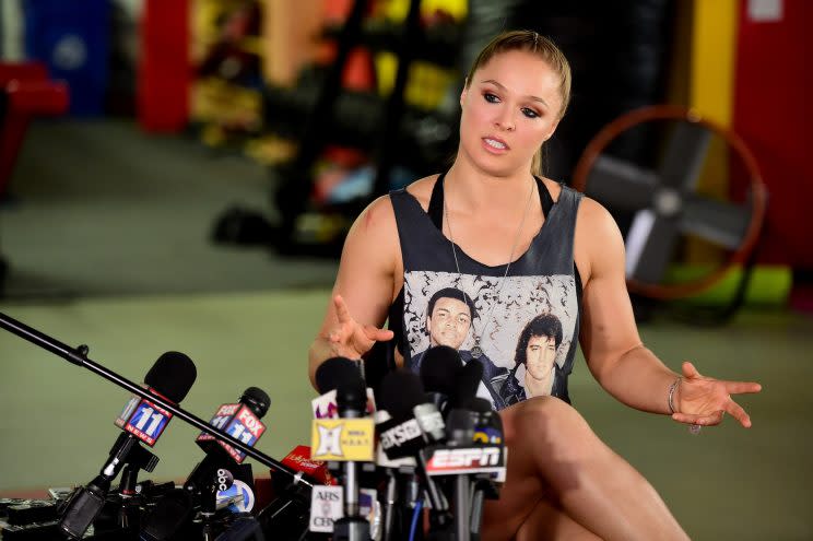 Ronda Rousey will guest star in an upcoming episode of 