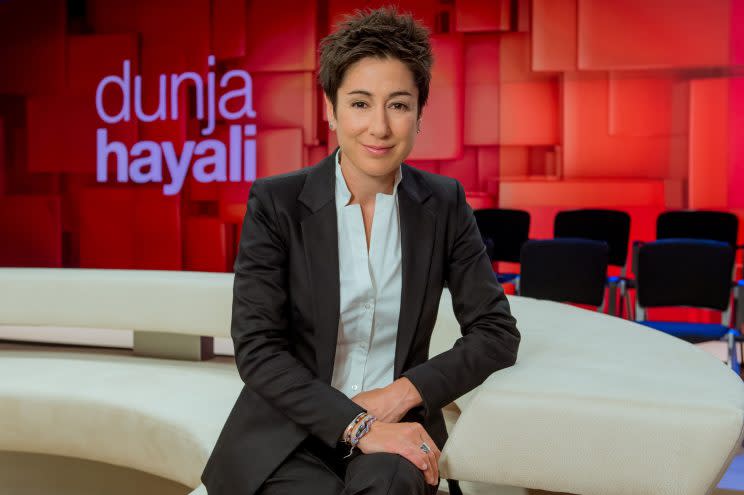 Dunja Hayali. Foto: <span><span><span>ZDF/Svea Pietschmann</span></span></span>