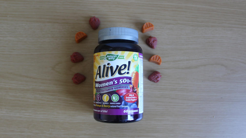 Natures way alive multivitamin gummies for women over 50