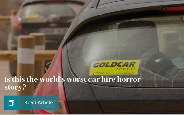 worst car hire horror story