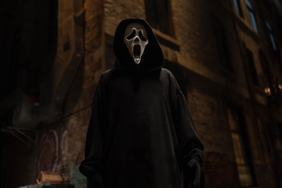 Ghostface follows the last round of survivors to New York City in "Scream VI," the latest in the long-running slasher franchise.