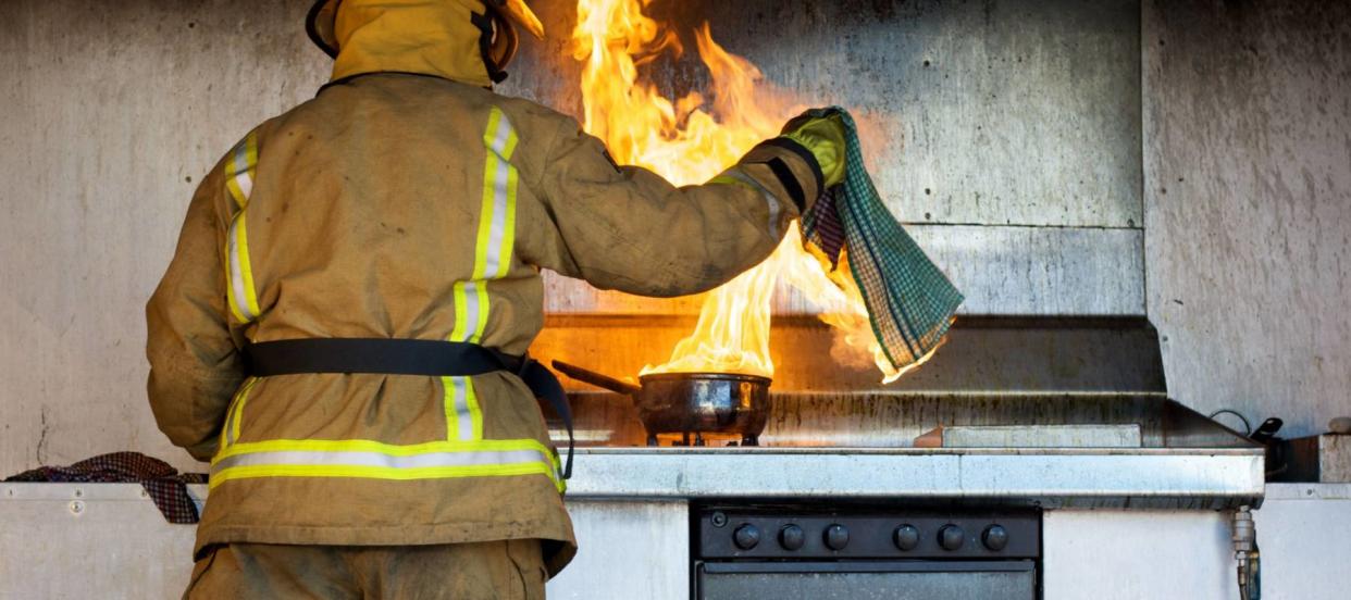 The 10 Costliest States for Cooking Fires