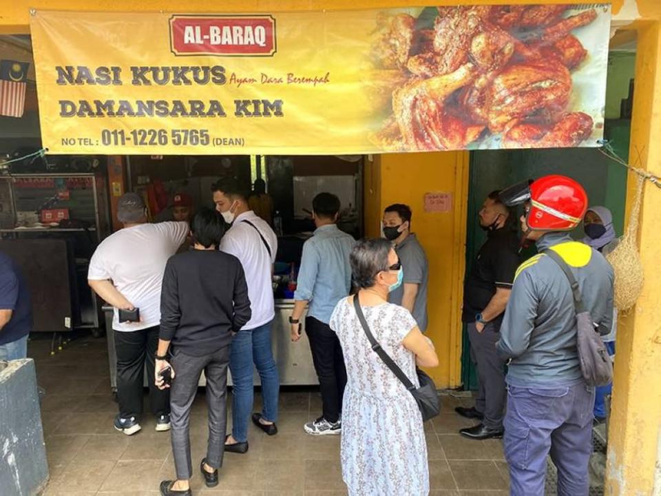Join the queue to get a brown paper packet of goodness for your lunch