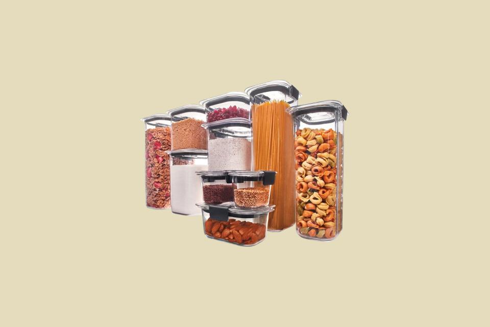 Best Airtight: Rubbermaid Brilliance Food Storage Containers with Airtight Lids