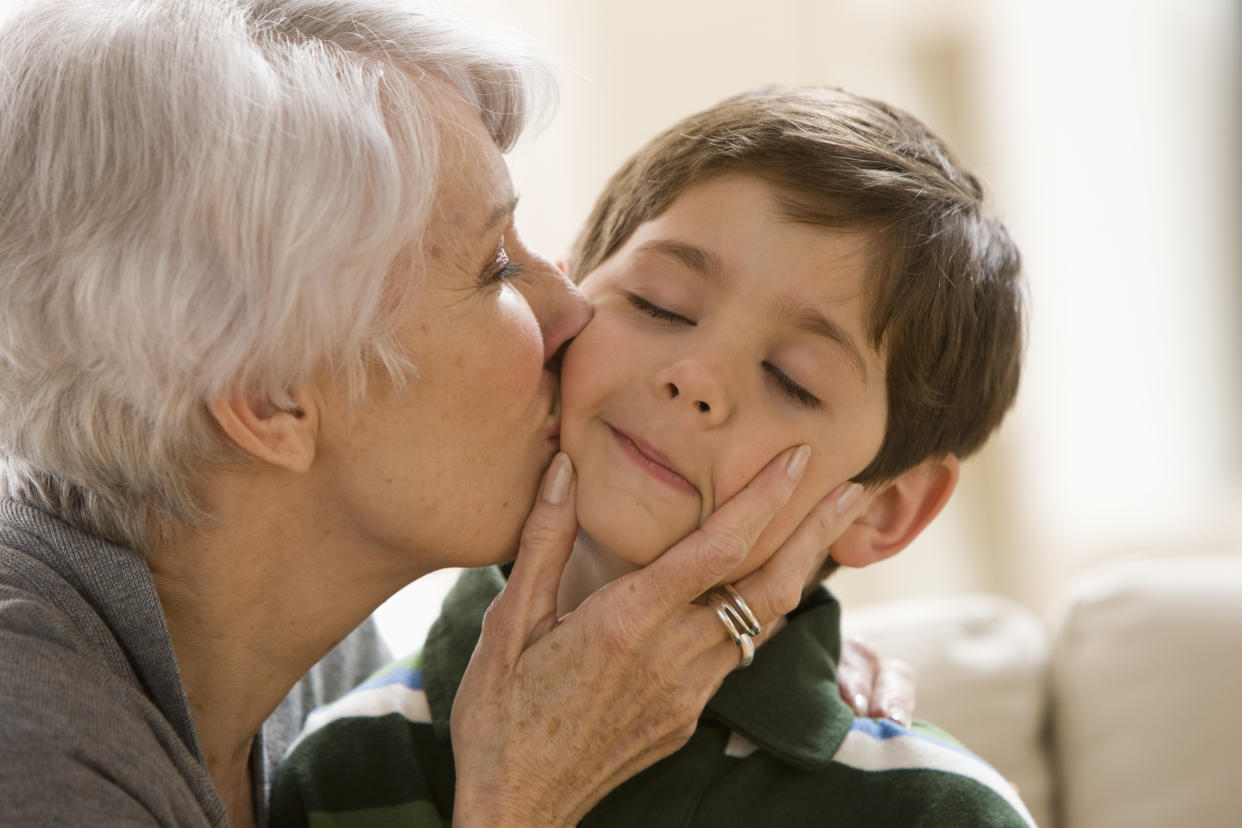 A new book is aiming to teach children they can say ‘no’ to hugging and kissing [Photo: Getty]