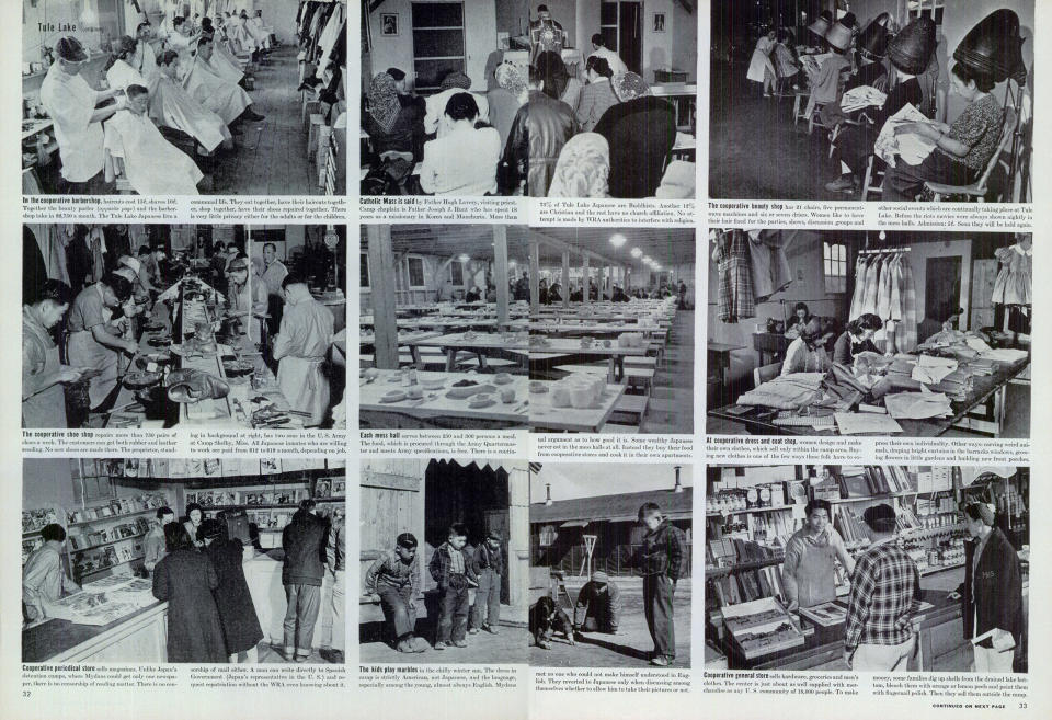 Tule Lake Photo essay by Carl Mydans from the Mar. 20, 1944 issue of LIFE magazine.