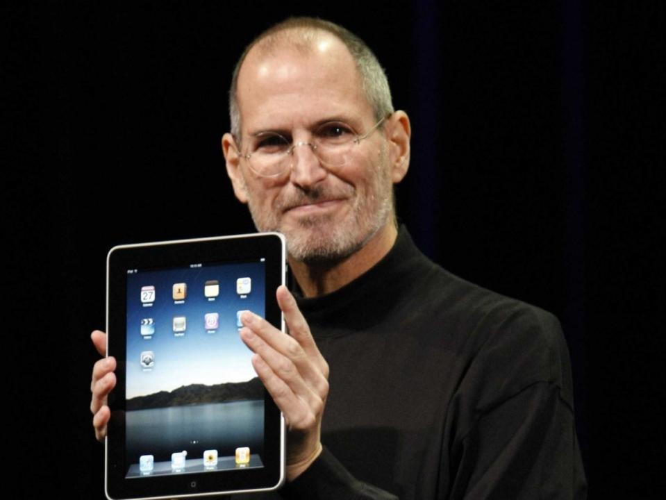 steve jobs ipad