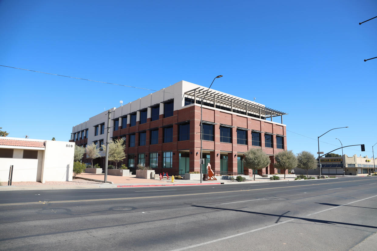 Buckeye's City Hall in the historic downtown area, Feb. 19, 2021.