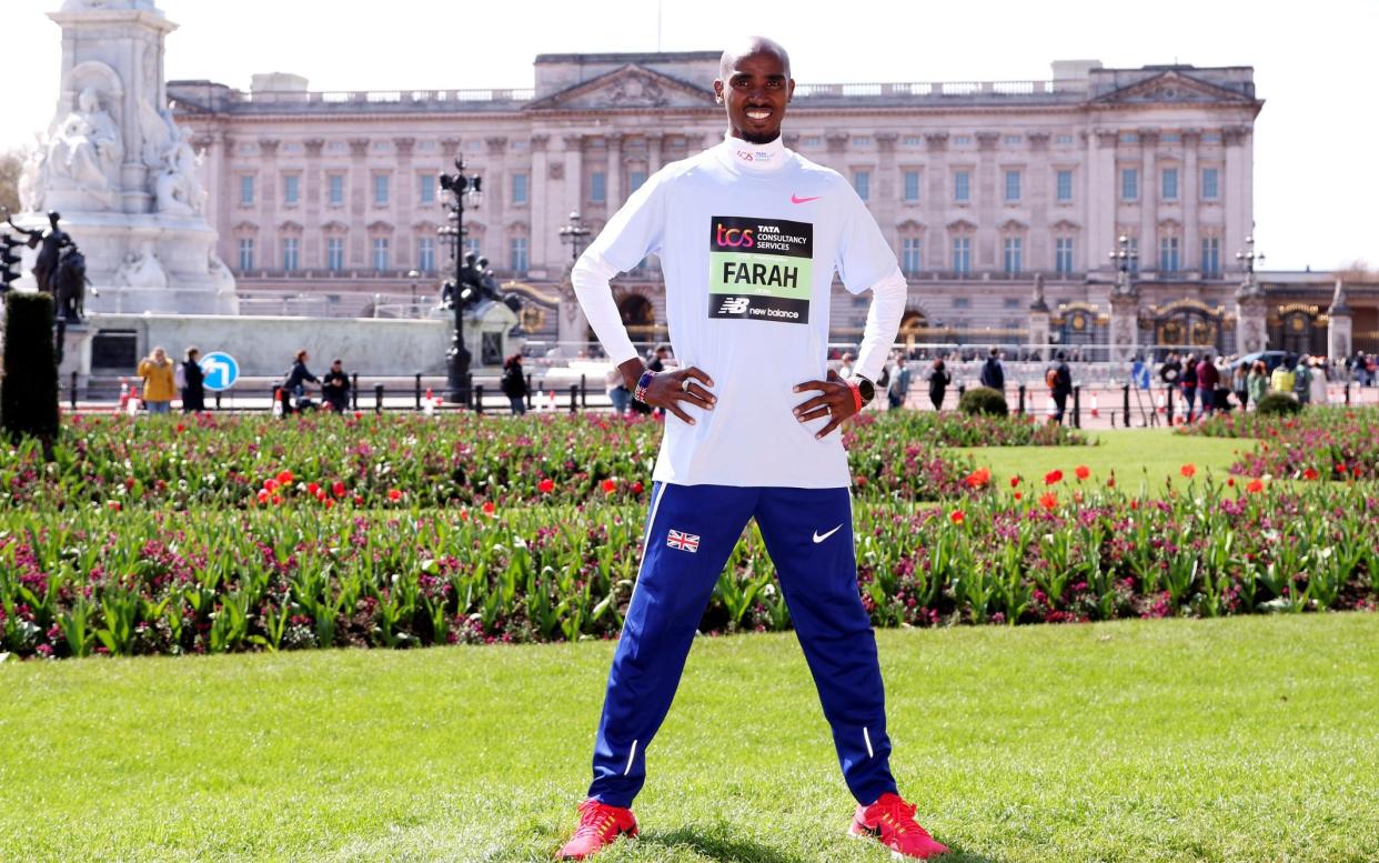 Mo Farah - When is the London Marathon 2023 and will Mo Farah be running? - Getty Images/Warren Little