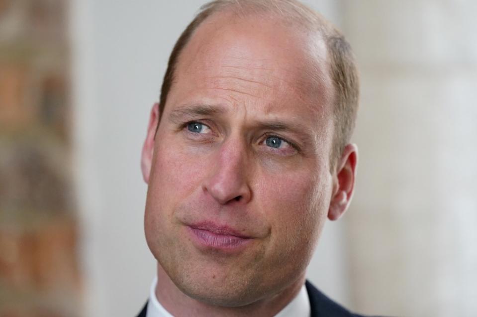 “We’re all doing well,” Prince William said. Getty Images