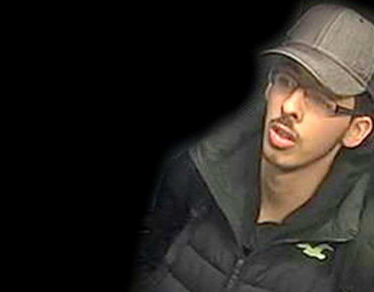 A CCTV photograph released by Greater Manchester Police on May 27, 2017 shows Salman Abedi on the night he commited the attack on the Manchester Arena on May 22, 2017