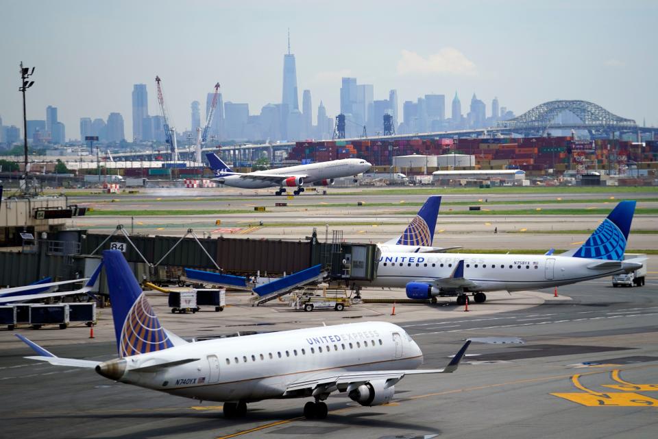 So far in 2023 through July, 82 million passengers have used Newark, JFK and LaGuardia airports, a 2% increase compared to the same time period in 2019.