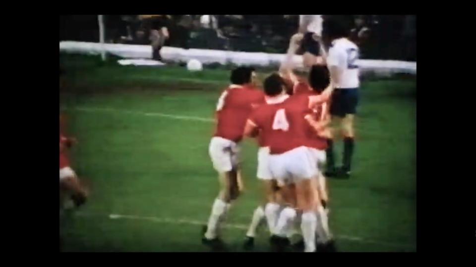 old footage of Wrexham AFC during their glory days