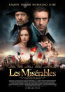 <b>"Les Misérables": 21. Februar 2013 <a href=" http://de.screen.yahoo.com/les-miserables-trailer-151004625.html" data-ylk="slk:- Trailer ansehen;elm:context_link;itc:0;sec:content-canvas;outcm:mb_qualified_link;_E:mb_qualified_link;ct:story;" class="link  yahoo-link"> - Trailer ansehen</a></b><br><br>"Les Misérables" beruht auf Victor Hugos gleichnamiger Romanvorlage und erzählt von zerbrochenen Träumen, unerwiderter Liebe, Verrat, Leidenschaft, Aufopferung und Vergeltung. Obwohl er seine langjährige Haftstrafe verbüßt hat, wird Jean Valjean (Hugh Jackman) über Jahrzehnte vom gnadenlosen Polizeibeamten Javert (Russell Crowe) verfolgt und in den Untergrund getrieben. Nachdem Valjean das Mädchen Cosette (Amanda Seyfried), Tochter der Arbeiterin Fantine (Anne Hathaway), in seine Obhut nimmt, ändert sich deren Leben dramatisch.