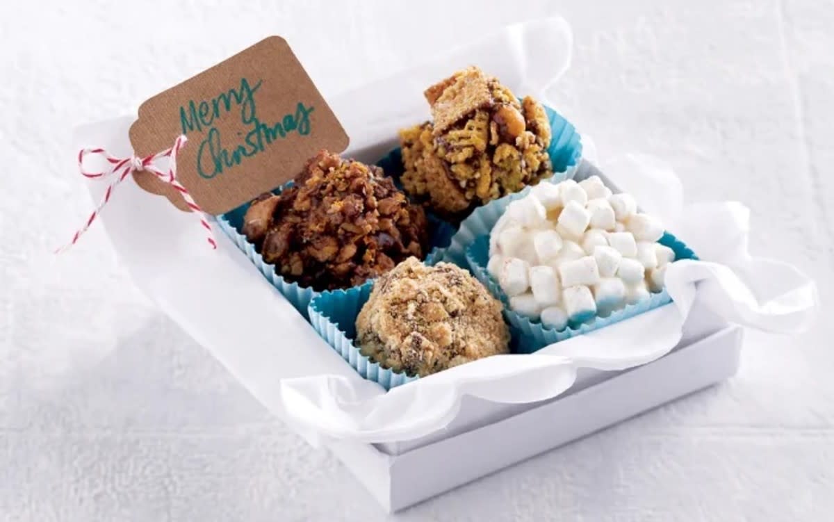 <p>Parade</p><p>A DIY gift that will wow everyone.</p><p><strong>Get the recipe: <a href="https://parade.com/723674/parade/no-bake-truffles/" rel="nofollow noopener" target="_blank" data-ylk="slk:No-Bake Truffles;elm:context_link;itc:0;sec:content-canvas" class="link rapid-noclick-resp">No-Bake Truffles</a></strong></p>