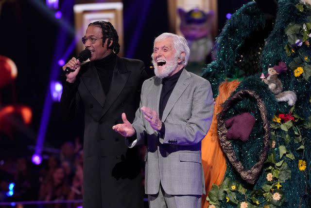 <p>Michael Becker/FOX</p> Dick Van Dyke in the season nine premiere episode of The Masked Singer