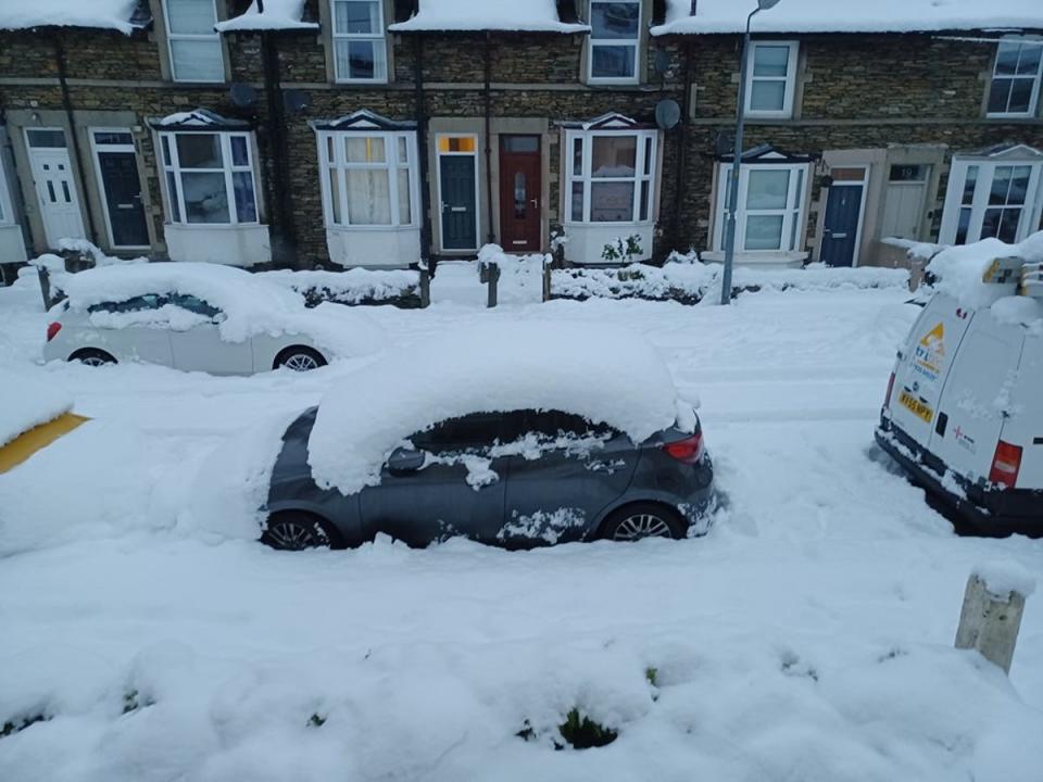 40 schools remain closed and 1,000 homes are without power in Cumbria (Electricity North West)