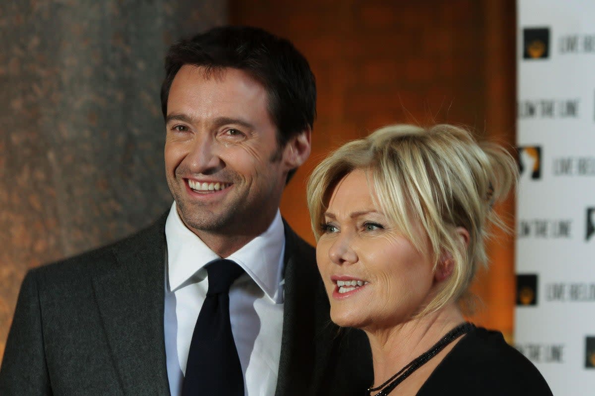 Hugh Jackman and his wife Deborra-Lee Furness (PA Archive)