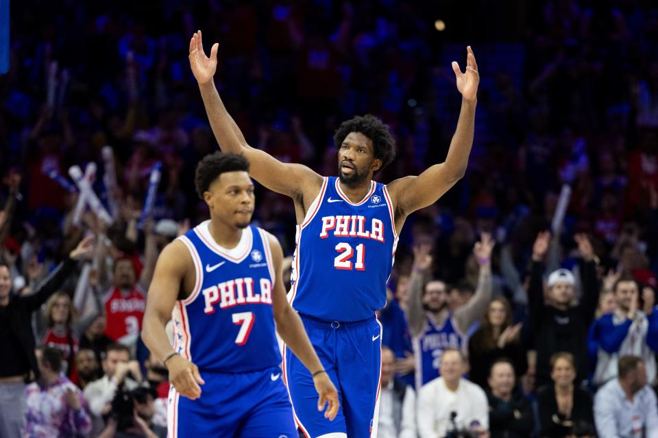 Will Joel Embiid and the Philadelphia 76ers even up their NBA Playoffs series with the New York Knicks? NBA picks, predictions and odds for Game 4 on Sunday.