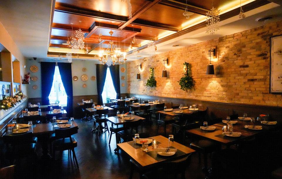 Safina, at 785 N. Jefferson St., has a small but inviting dining room, where Sicilian specialties are served four nights a week.