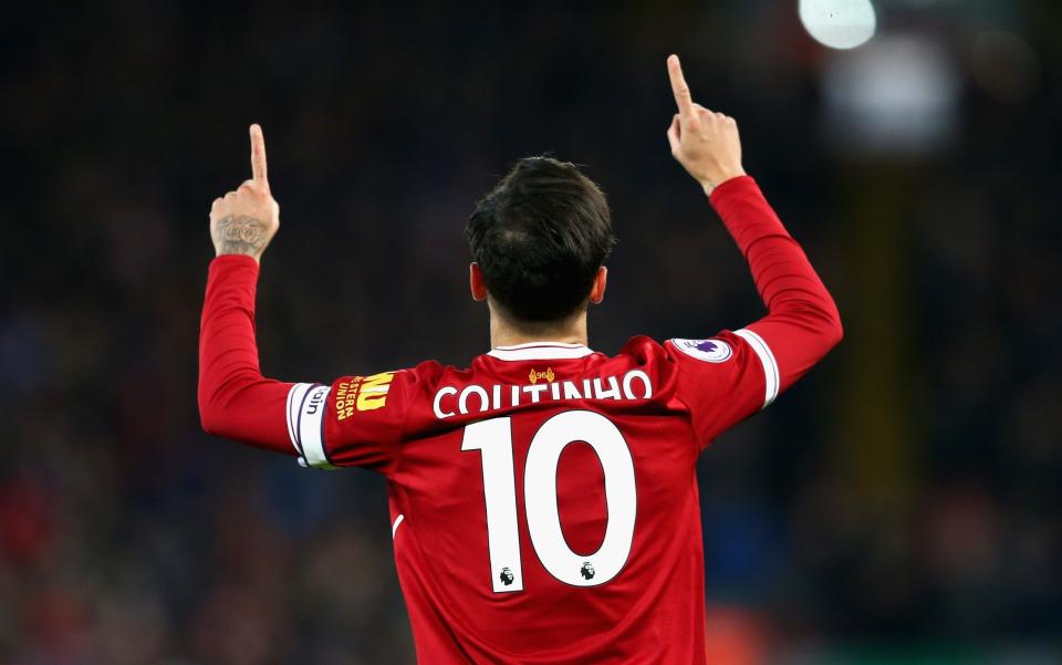 Philippe Coutinho of Liverpool - GETTY IMAGES