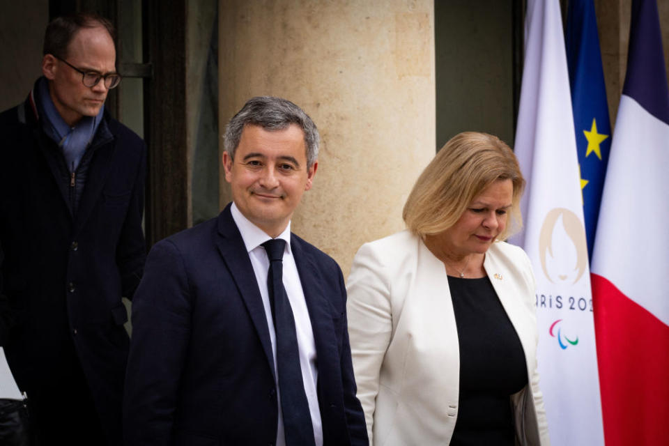 Nancy Faeser hat mit dem französischen Innenminister Gérald Darmanin eine 