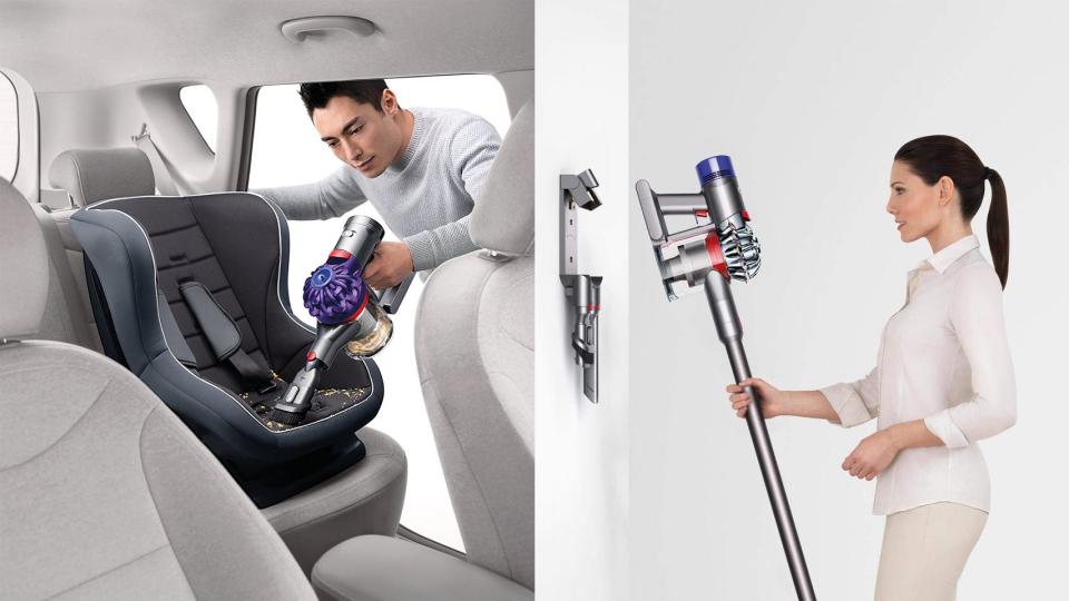 This cordless vacuum can hit all those hard-to-reach areas.