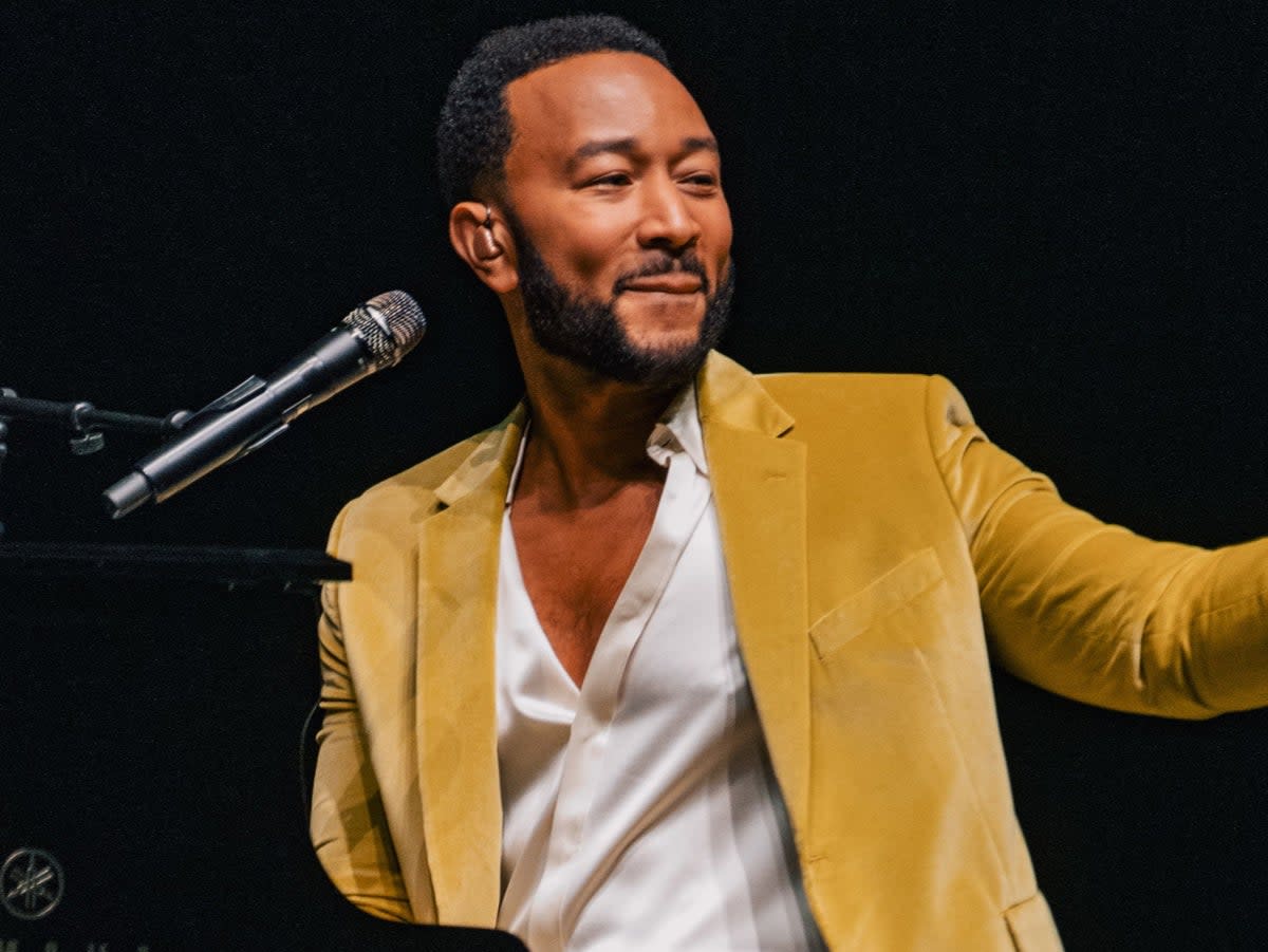 John Legend performed his Royal Albert Hall show alone with no accompaniment  (Michal Augustini/Shutterstock)