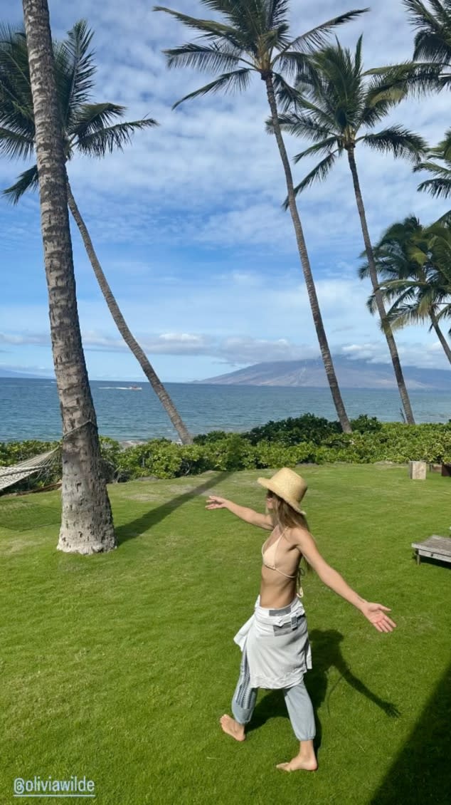 Olivia Wilde Goes on Vacation and Returns to Instagram After Harry