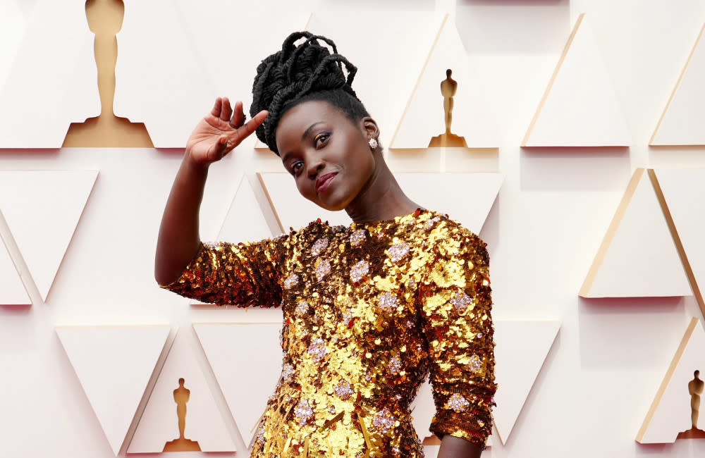 Lupita Nyong'o overcame her fear of cats credit:Bang Showbiz