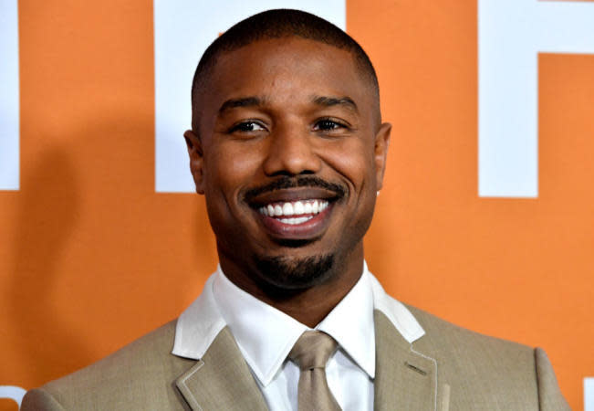 The most iconic and adored by fans Michael B. Jordan movies ranked from least to best. Pictured: A closeup shot of Michael B. Jordan at a screening for Just Mercy. | Frazer Harrison/Getty Images