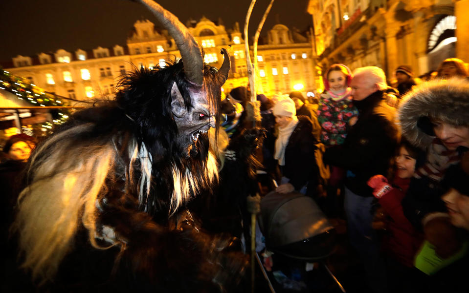 St. Nicholas’ Eve in Prague, Czech Republic