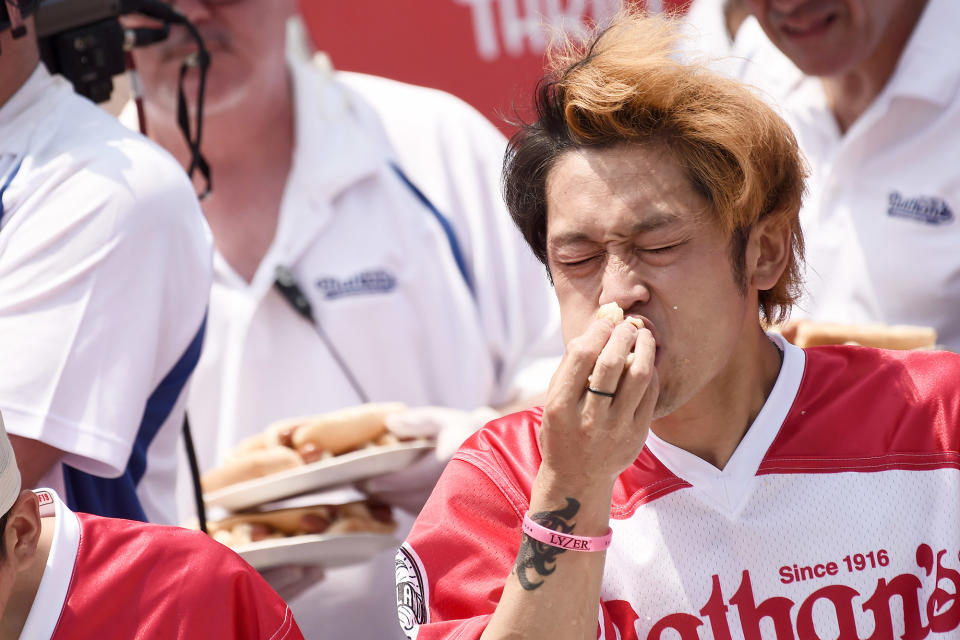 Nathan's Hot Dog Eating Contest on July 4th: See the Faces of Competition Through the Years