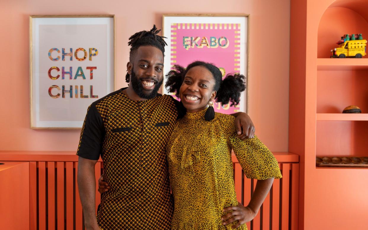 Emeka and Ifeyinwa Frederick, the brother and sister team behind Tottenham's Chuku's - Andrew Crowley 