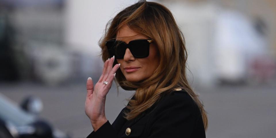 melania white house exit