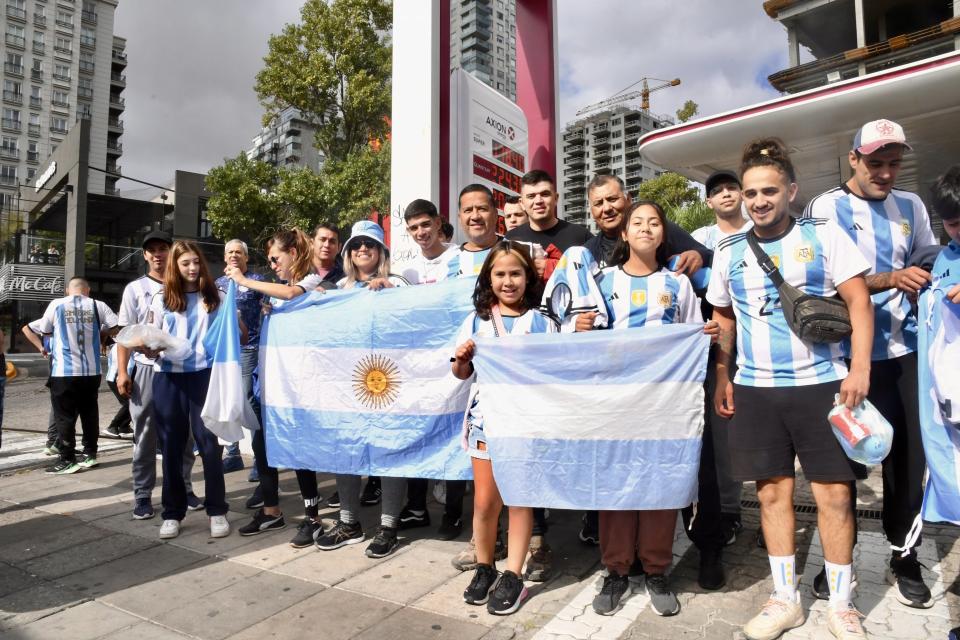 Selección Argentina, Festejo, River